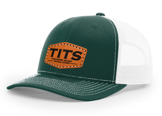 TITS Leather Patch Trucker Hat