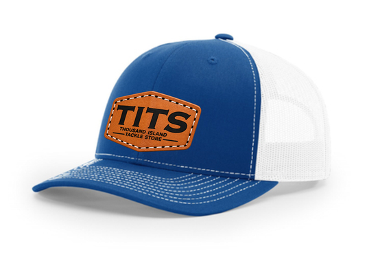 TITS Leather Patch Trucker Hat